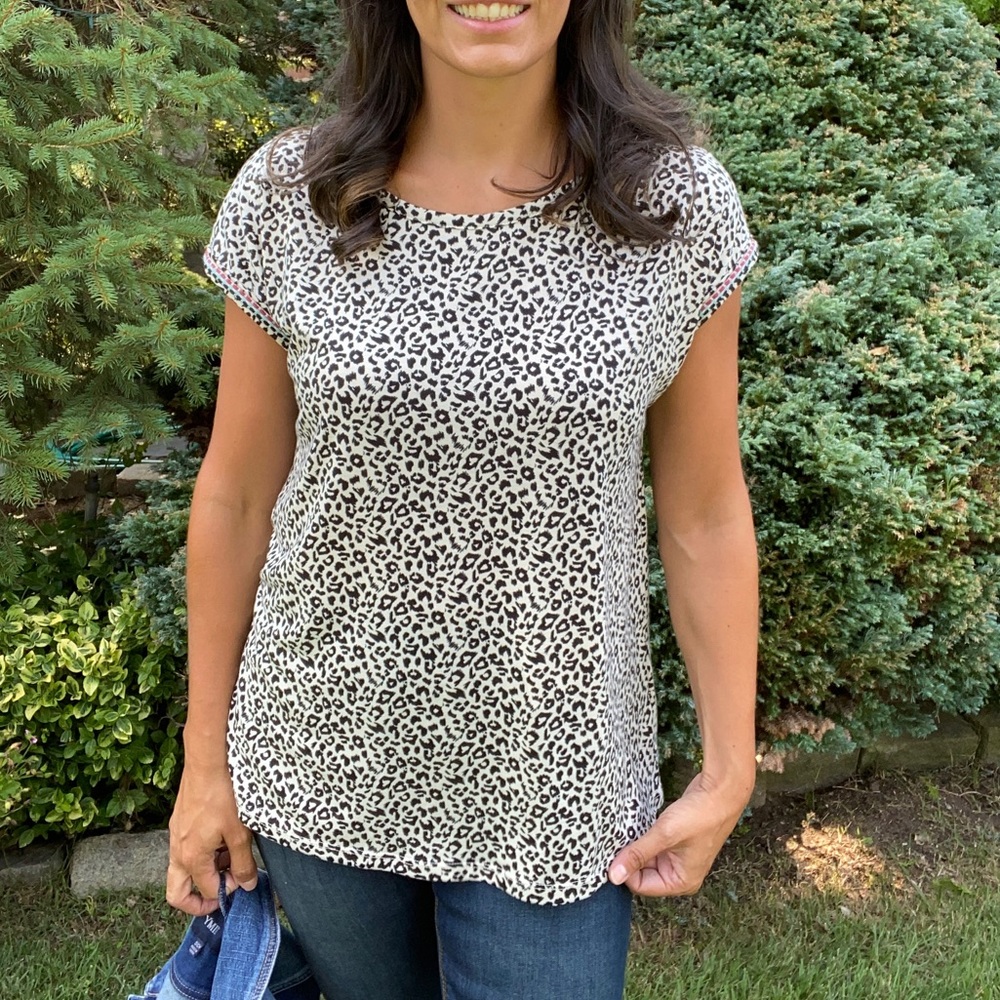 Cheetah Print Tee